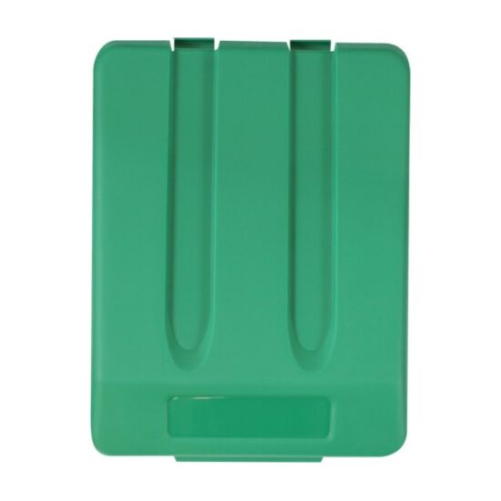 Fedél K33 szelektív hulladékgyűjtőhöz - zöld
