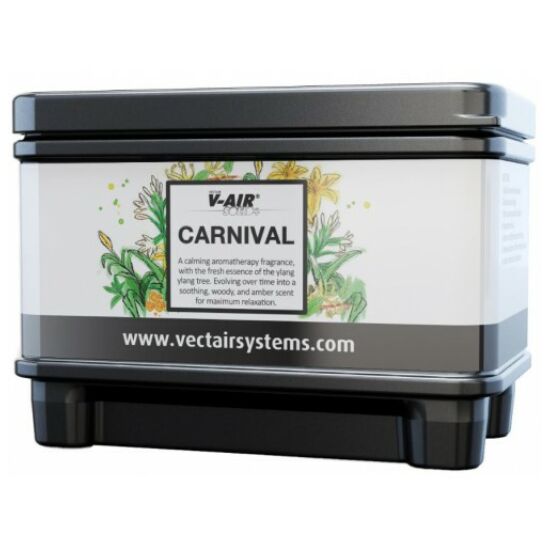 V-AIR Solid Plus Carnival-tubarózsa, narancsvirág és jázmin illatú, illatosított légfrissítő patron