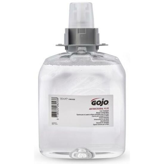 GOJO Antimikrobiális Plus fertőtlenítő kézmosó habszappan, FMX, 1250 ml