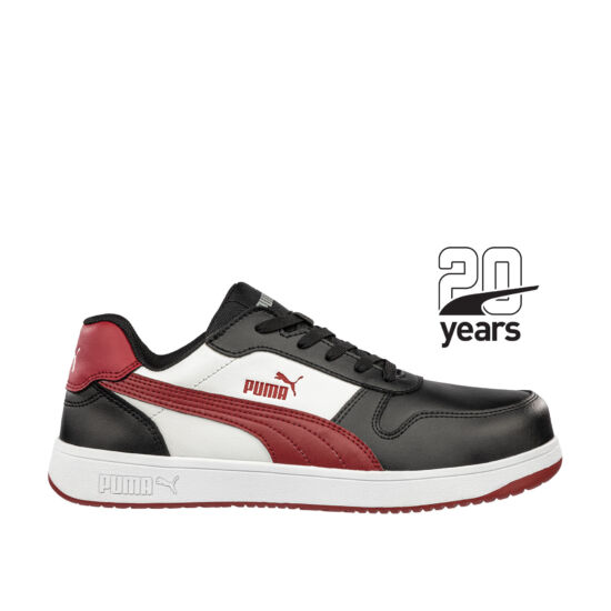 Puma Frontcourt Red Low S3L ESD FO HRO SR munkavédelmi cipő, 43